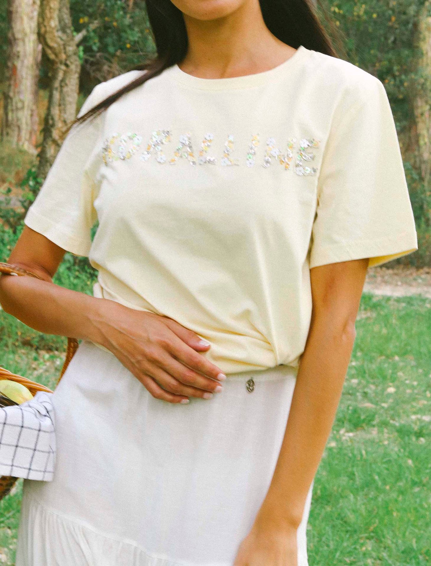 T-Shirt Koralline Script