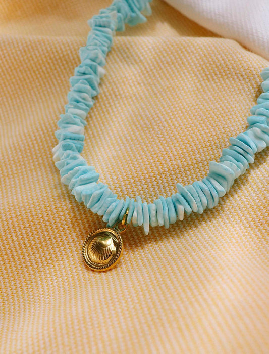 Colar Golden Shell