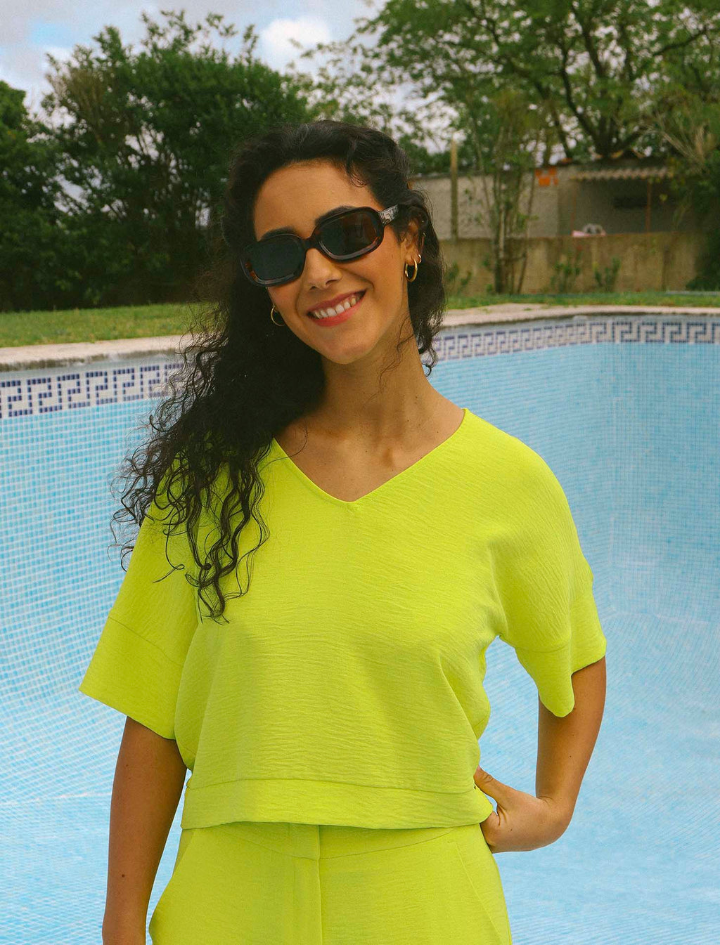 T-Shirt Cropped Lima