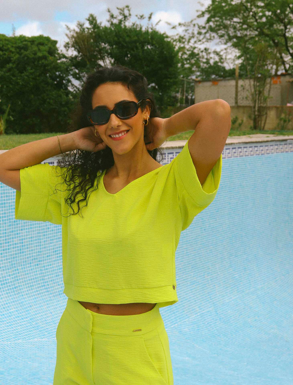 T-Shirt Cropped Lima