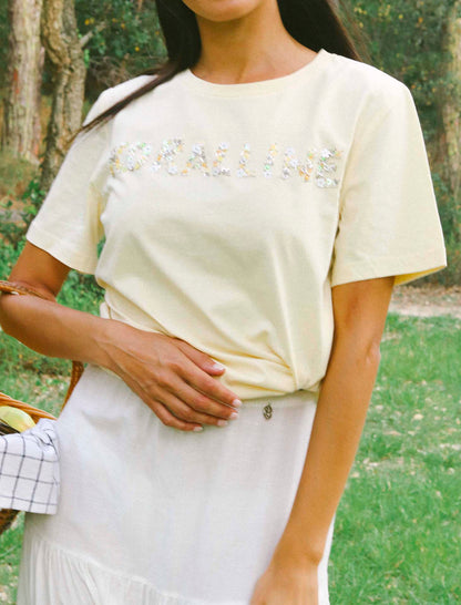 T-Shirt Koralline Script