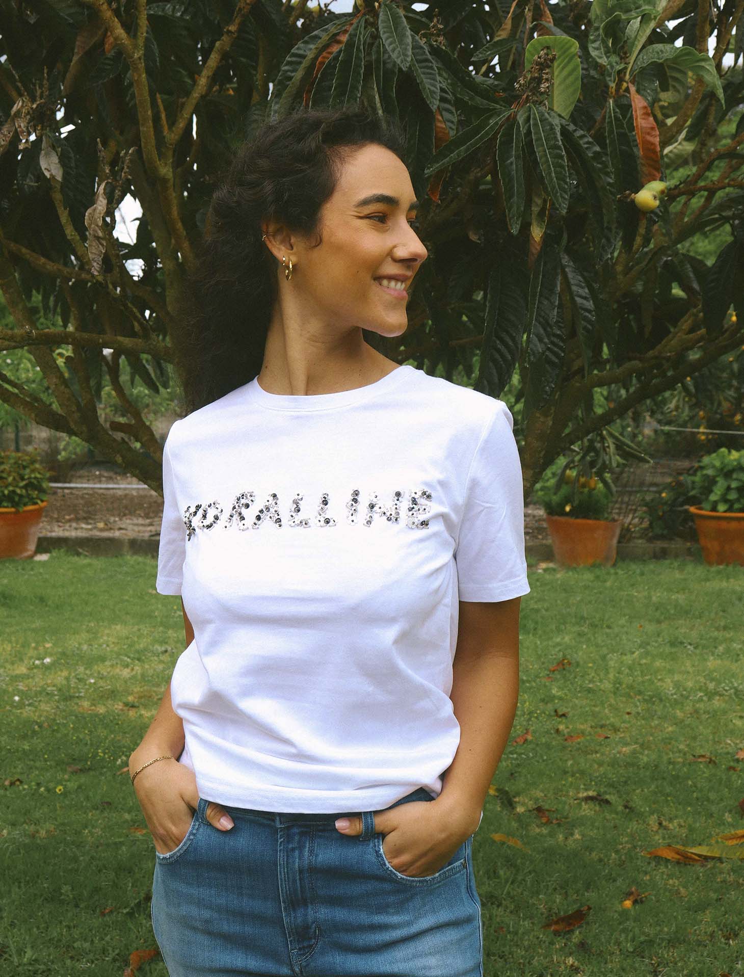 T-Shirt Koralline Script