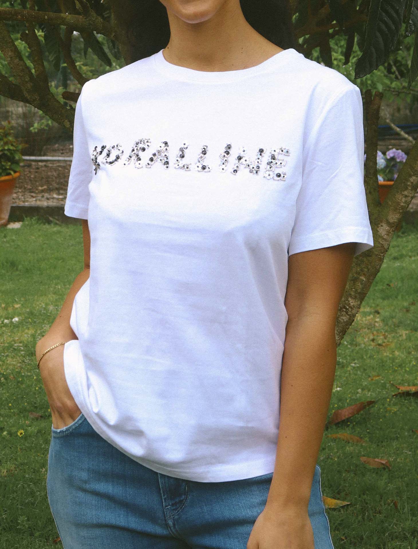 T-Shirt Koralline Script