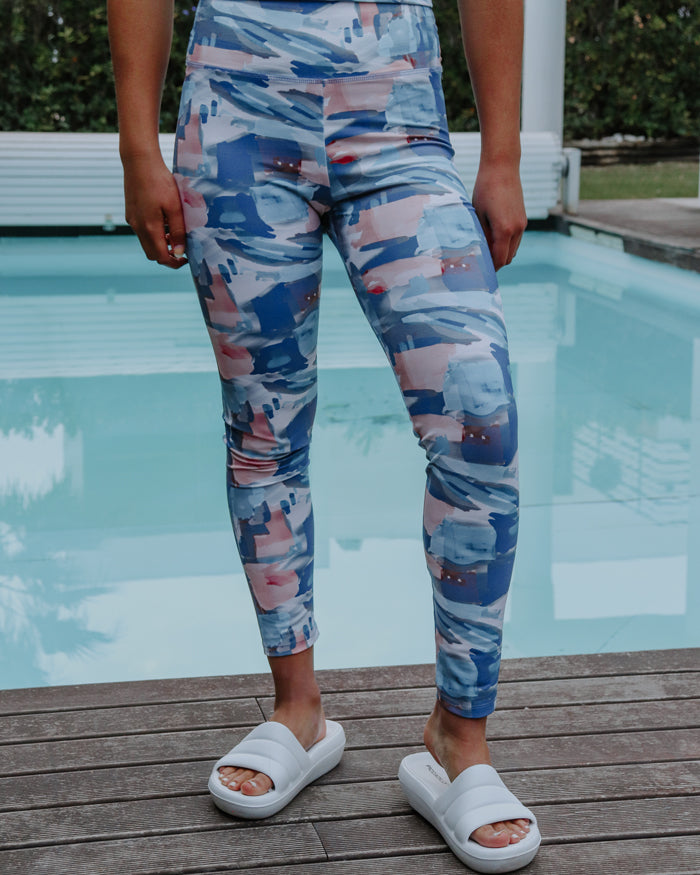 Legging Estampada até ao tornozelo