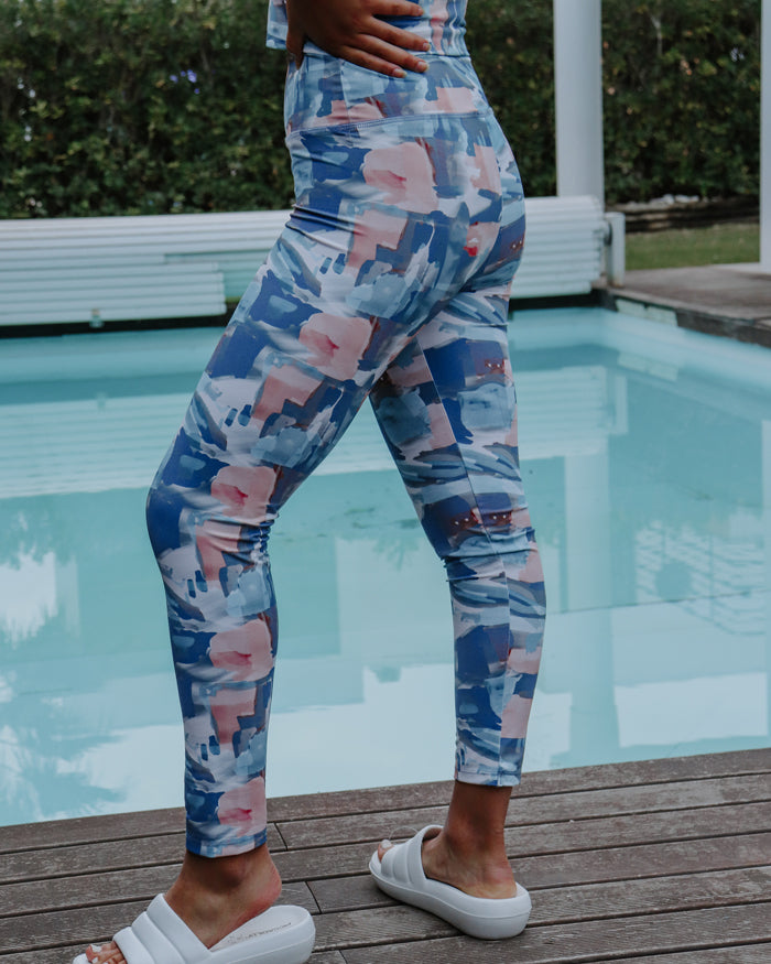 Legging Estampada até ao tornozelo