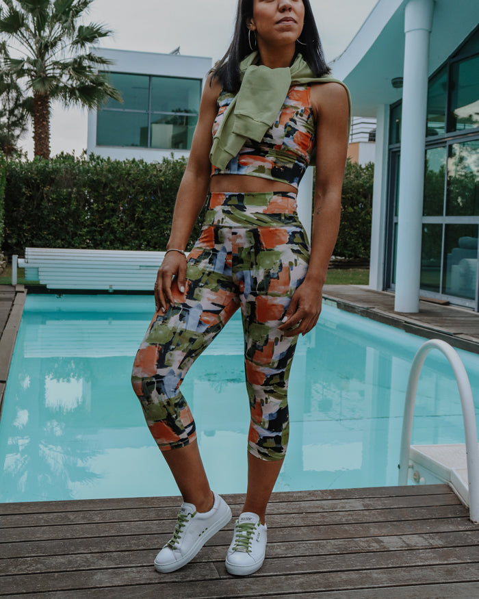 Leggings Estampadas 3/4