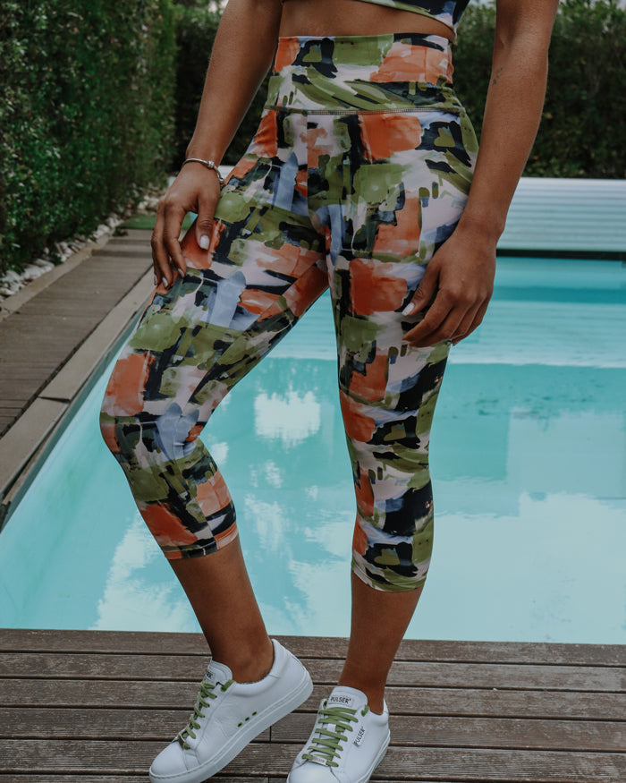 Leggings Estampadas 3/4