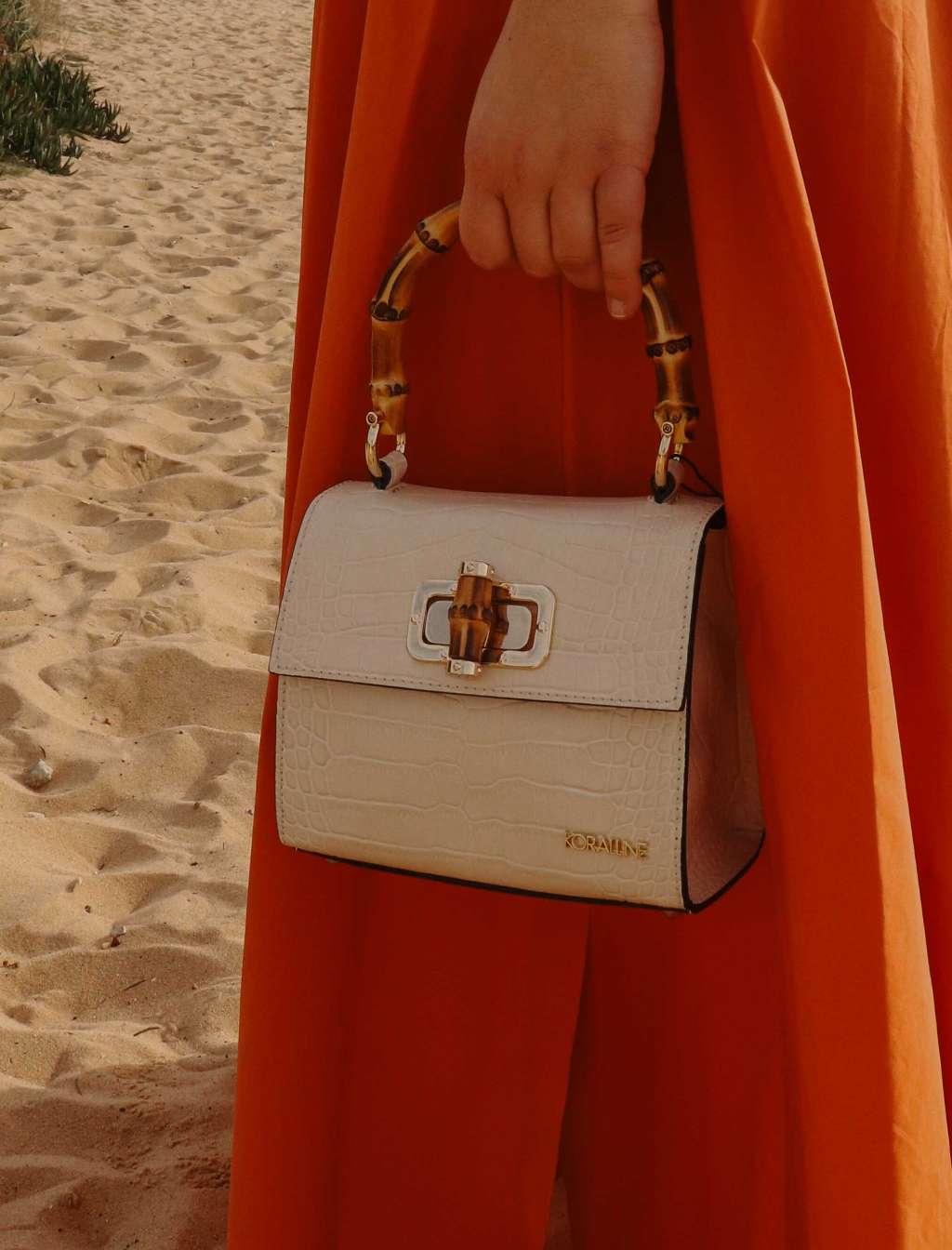 Mala com alça Bambú