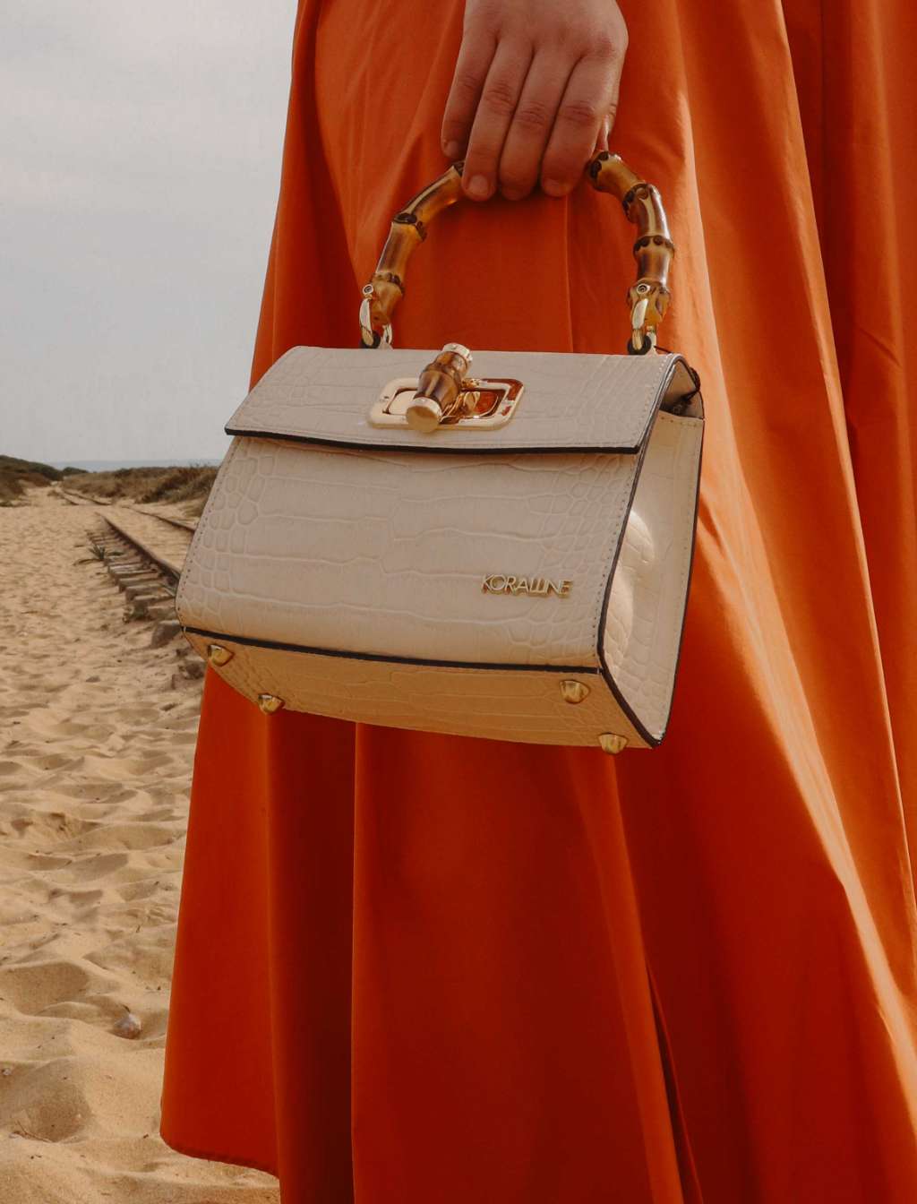 Mala com alça Bambú